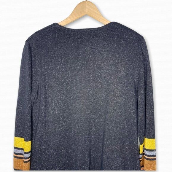 BOB MACKIE Metallic Knit Cardigan Cami Set - Picture 5 of 9